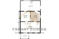Apartamento 34 m² Abiarouscyna, Belarús