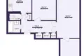 Квартира 3 комнаты 62 м² Солигорск, Беларусь