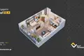 Wohnung 2 zimmer 55 m² Tiflis, Georgien
