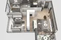 Apartamento 3 habitaciones 91 m² Mezitli, Turquía