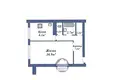 1 room apartment 38 m² Baranavichy, Belarus