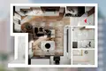 1 room apartment 42 m² Kaliningrad, Russia