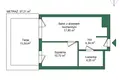Квартира 2 комнаты 37 м² Варшава, Польша
