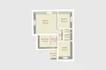 Mieszkanie 4 pokoi 87 m² Serafinowo, Białoruś