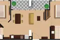 Квартира 2 спальни 51 м² Паттайя, Таиланд