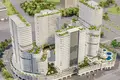 Complejo residencial New apartments for residence permit and investments in the complex The Central Downtown with first-class infrastructure in Arjan area, Dubai