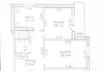 Mieszkanie 57 m² Mińsk, Białoruś