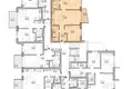 Квартира 3 комнаты 74 м² Рига, Латвия