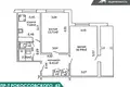 Wohnung 2 zimmer 53 m² Minsk, Belarus