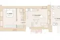 Appartement 2 chambres 58 m² Riga, Lettonie