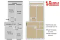 Appartement 3 chambres 61 m² Homiel, Bélarus