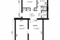 Wohnung 3 zimmer 62 m² Minsk, Belarus
