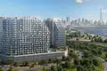Complejo residencial High-quality residence Creek Views 1 with a swimming pool close to the international airport, Al Jaddaf, Dubai, UAE