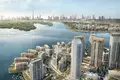 Residential complex New Palace Residence North with a panoramic view and restaurants directly on the promenade, Dubai Creek Harbour, Dubai, UAE