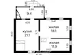 Haus 2 zimmer 61 m² Lasanski sielski Saviet, Belarus