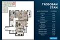 Appartement 3 chambres 87 m², Monténégro