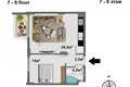 Apartamento 51 m² Mahmutlar, Turquía