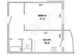 Квартира 1 комната 42 м² Мухавецкий сельский Совет, Беларусь