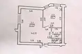 Квартира 1 комната 40 м² Ратомка, Беларусь