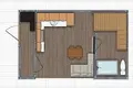 Apartamento 2 habitaciones 46 m² Odesa, Ucrania