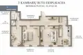 3 room apartment 92 m² Vilnius, Lithuania