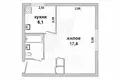 Wohnung 1 zimmer 30 m² Schabinka, Belarus