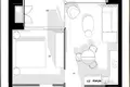 Apartamento 2 habitaciones 47 m² Varsovia, Polonia