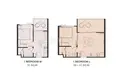 Wohnung 1 Schlafzimmer 31 m² Ban Bang Thao, Thailand