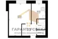 1 room apartment 33 m² Brest, Belarus