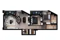 Mieszkanie 4 pokoi 103 m² Tivat, Czarnogóra