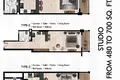 Wohnung 2 zimmer 91 m² Dubai, Vereinigte Arabische Emirate