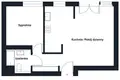 Квартира 2 комнаты 47 м² в Варшаве, Польша