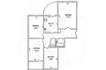 Apartamento 4 habitaciones 83 m² Muchaviecki sielski Saviet, Belarús