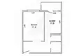Wohnung 1 zimmer 42 m² Brest, Belarus