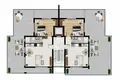 Ático 2 habitaciones 140 m² Gazimagusa Belediyesi, Chipre del Norte
