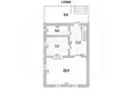 Maison 89 m² Muchaviecki sielski Saviet, Bélarus