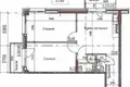 2 room apartment 58 m² Odesa, Ukraine