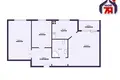 Mieszkanie 3 pokoi 72 m² Czyść, Białoruś