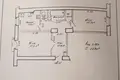 2 room apartment 59 m² Minsk, Belarus