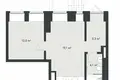 Apartamento 2 habitaciones 39 m² Riga, Letonia
