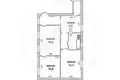 3 room apartment 68 m² Brest, Belarus