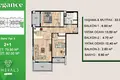 Wohnung 2 zimmer 53 m² Erdemli, Türkei
