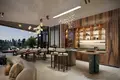 Kompleks mieszkalny New residence Eywa with swimming pools, lounge areas and waterfalls on the bank of the canal, Business Bay, Dubai, UAE