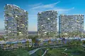 Wohnkomplex New tower in the premium Golf Greens project with golf islands, infinity pools and an expansive green space, DAMAC Hills, Dubai, UAE