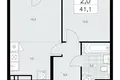 Квартира 2 комнаты 41 м² район Коммунарка, Россия