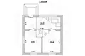 House 50 m² Matykalski sielski Saviet, Belarus