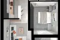 Apartamento 1 habitacion 54 m² Pyla, Chipre