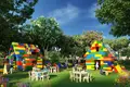 Complejo residencial Malta townhouses surrounded by lagoons and sandy beaches, DAMAC Lagoons, Dubai, UAE