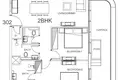 2 bedroom apartment 108 m² Dubai, United Arab Emirates