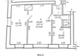 Wohnung 2 zimmer 39 m² Kalinkawitschy, Belarus